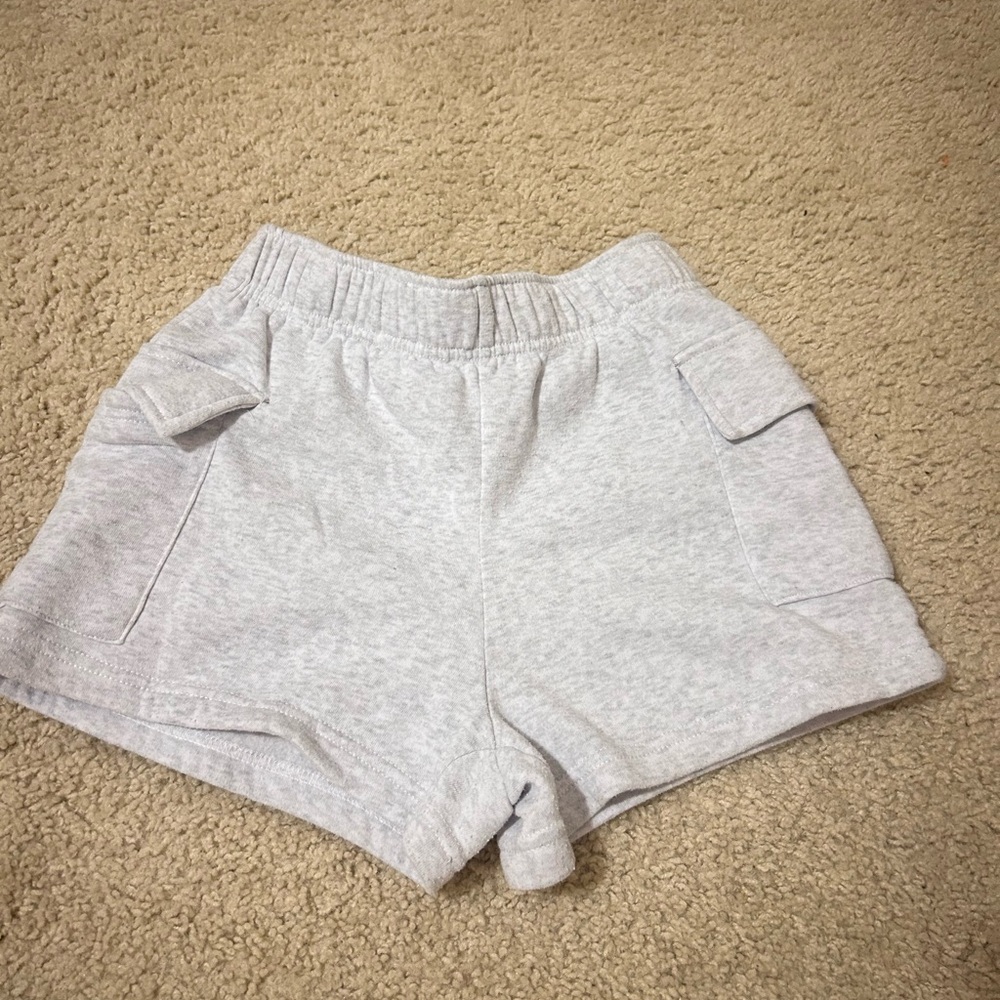Light Gray Sweat Shorts